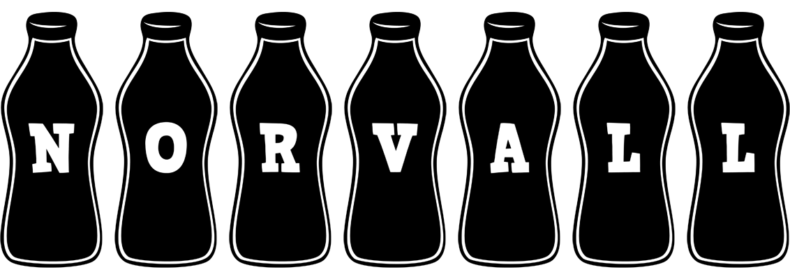 Norvall bottle logo