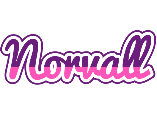 Norvall cheerful logo