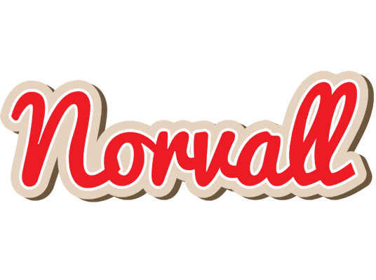 Norvall chocolate logo
