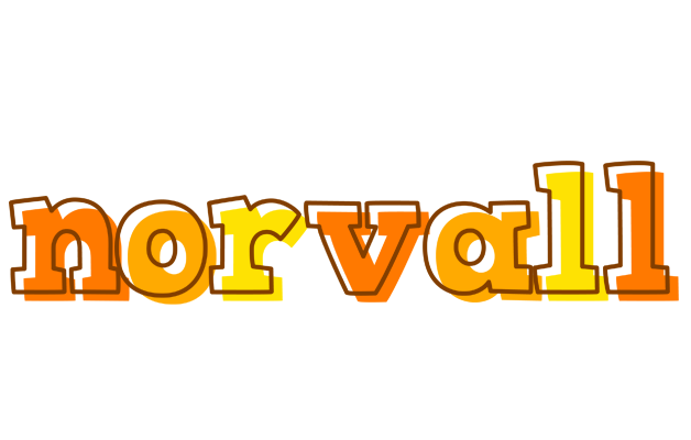 Norvall desert logo