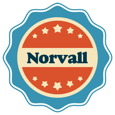 Norvall labels logo