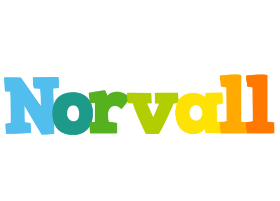 Norvall rainbows logo
