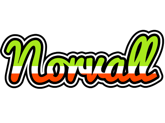 Norvall superfun logo