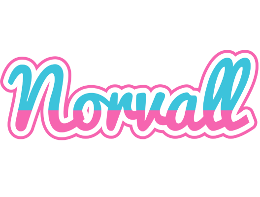Norvall woman logo