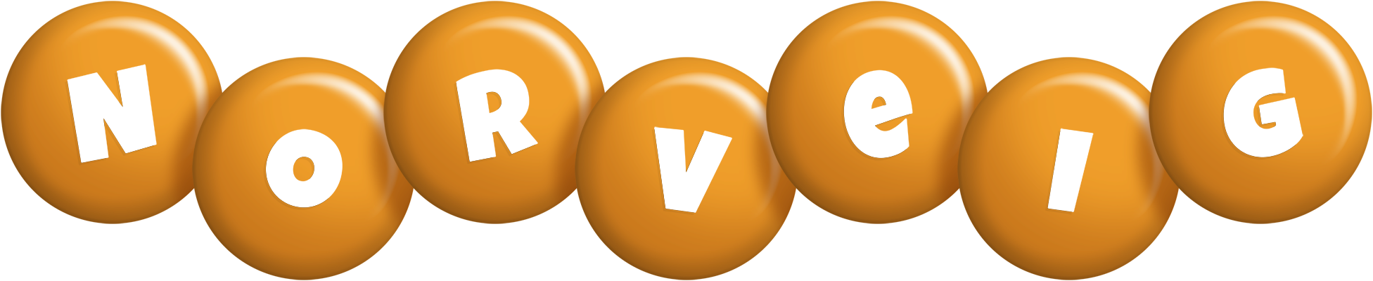 Norveig candy-orange logo