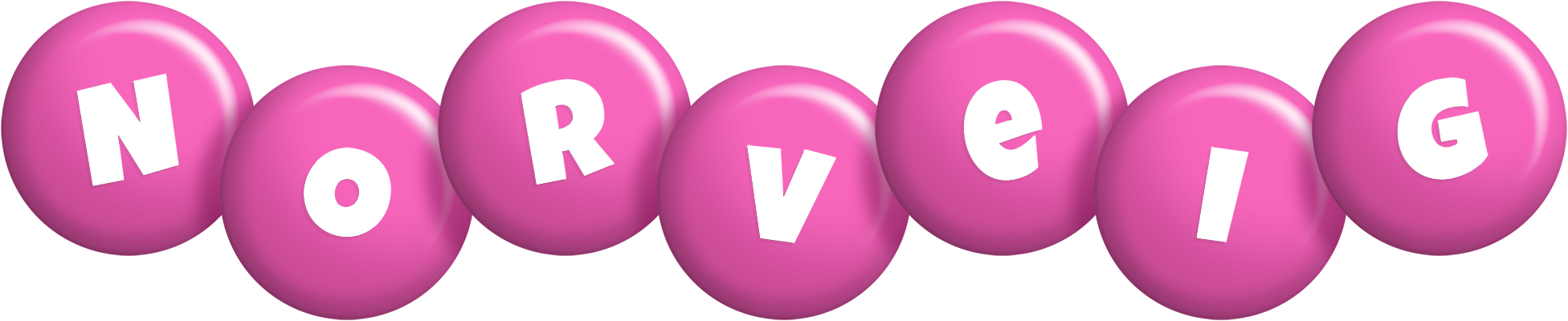 Norveig candy-pink logo