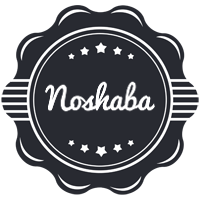 Noshaba badge logo