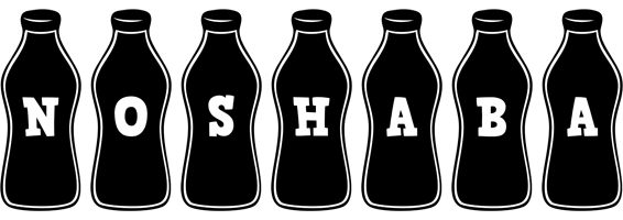 Noshaba bottle logo