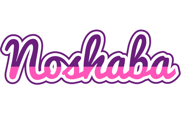 Noshaba cheerful logo