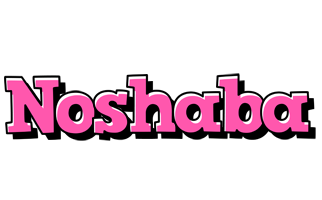 Noshaba girlish logo