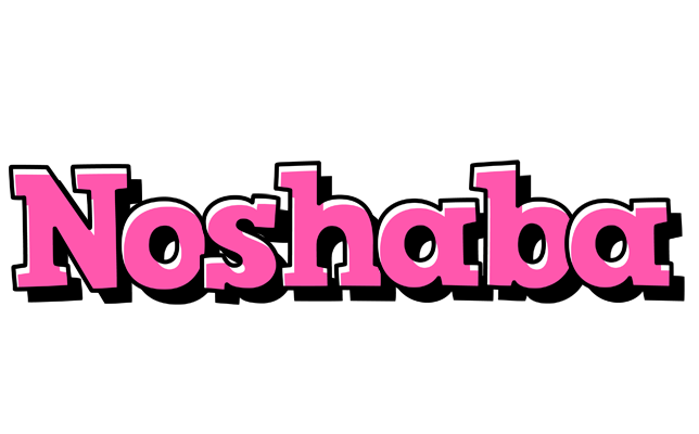 Noshaba girlish logo