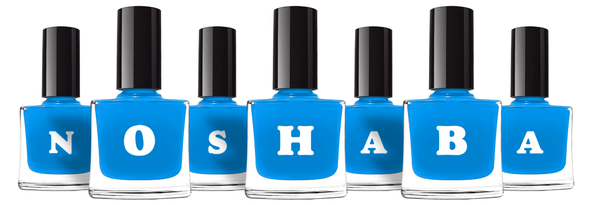 Noshaba glossy logo