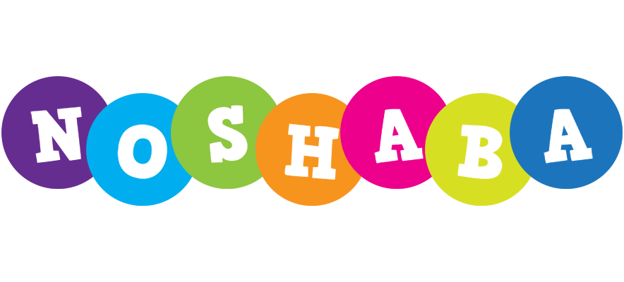 Noshaba happy logo