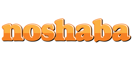 Noshaba orange logo