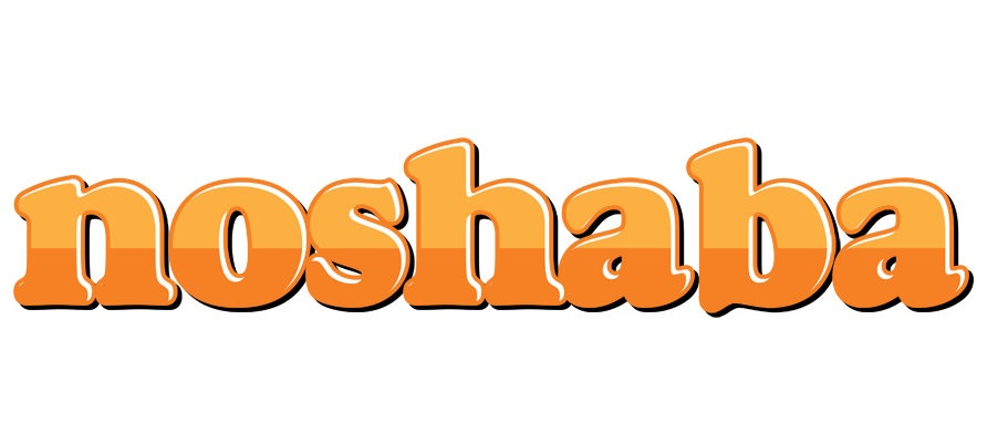Noshaba orange logo