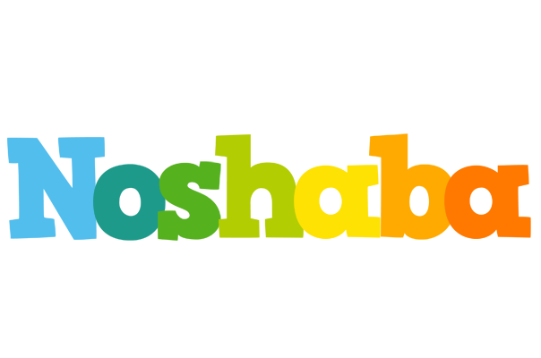Noshaba rainbows logo