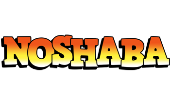 Noshaba sunset logo