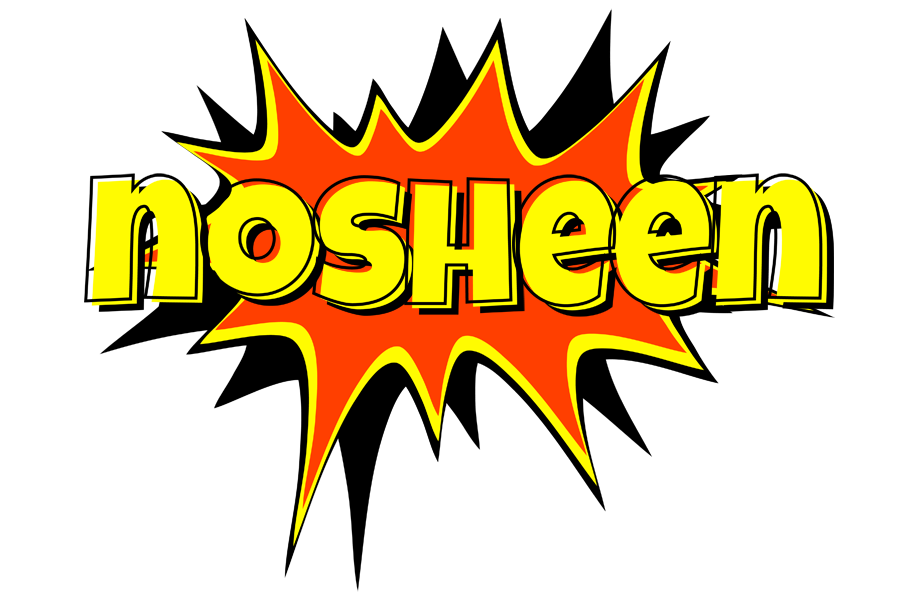 Nosheen bazinga logo