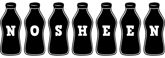 Nosheen bottle logo