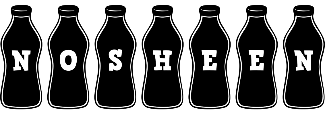 Nosheen bottle logo