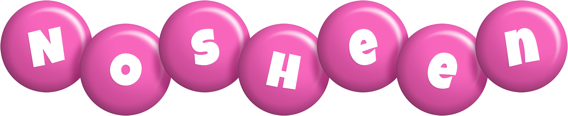 Nosheen candy-pink logo