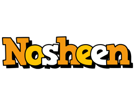 Nosheen cartoon logo