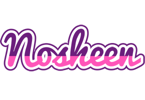 Nosheen cheerful logo