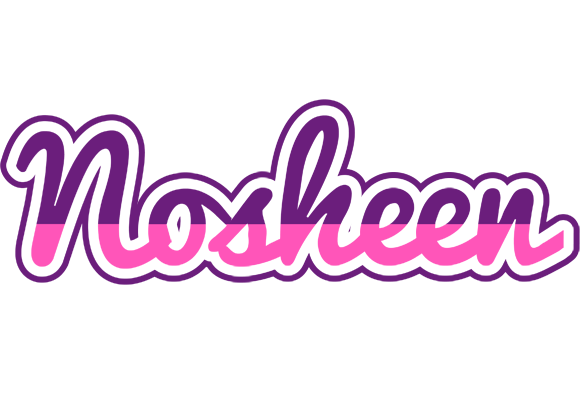 Nosheen cheerful logo