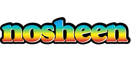 Nosheen color logo