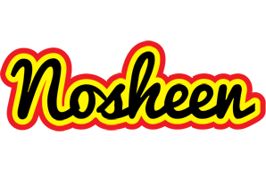 Nosheen flaming logo