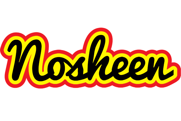 Nosheen flaming logo