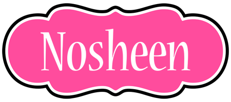 Nosheen invitation logo