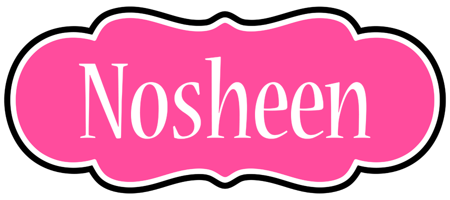 Nosheen invitation logo