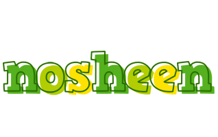 Nosheen juice logo