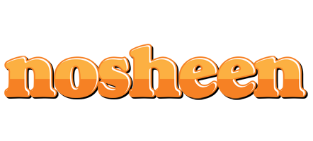 Nosheen orange logo