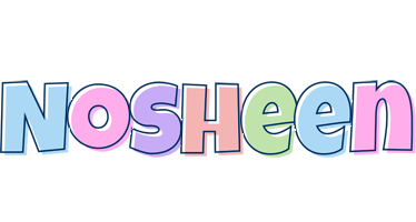 Nosheen pastel logo