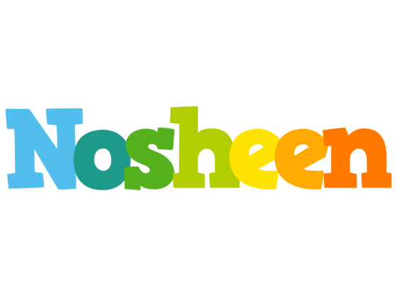 Nosheen rainbows logo