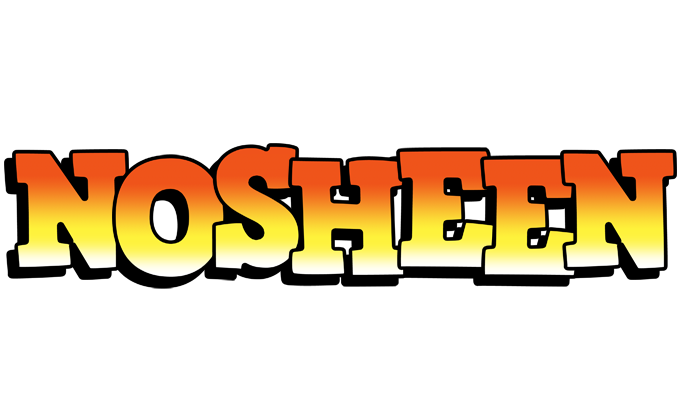 Nosheen sunset logo