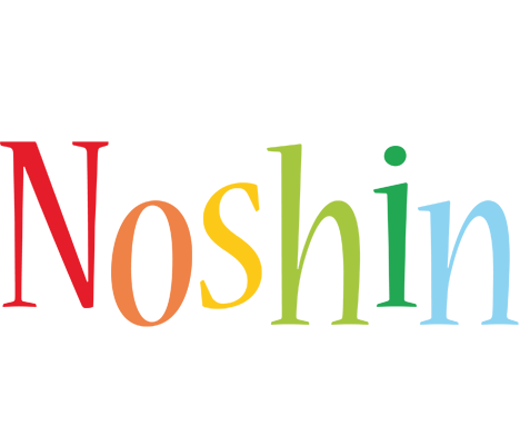 Noshin birthday logo