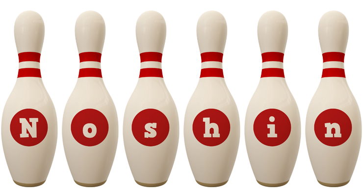 Noshin bowling-pin logo