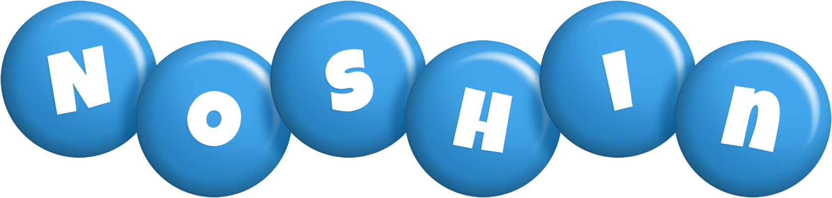 Noshin candy-blue logo