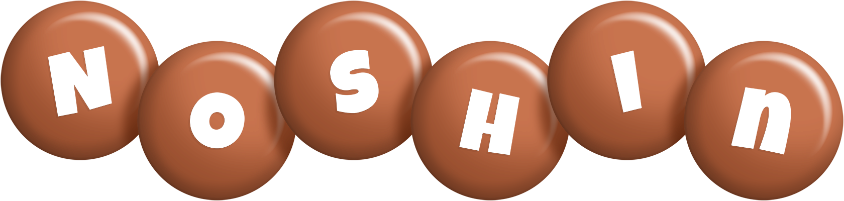 Noshin candy-brown logo
