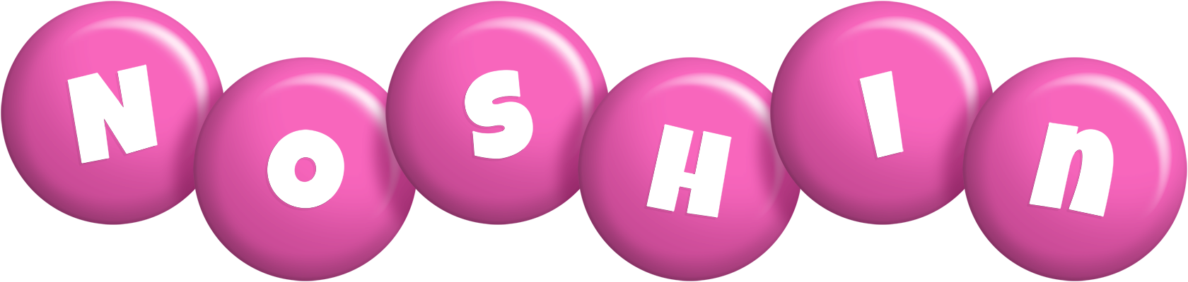 Noshin candy-pink logo