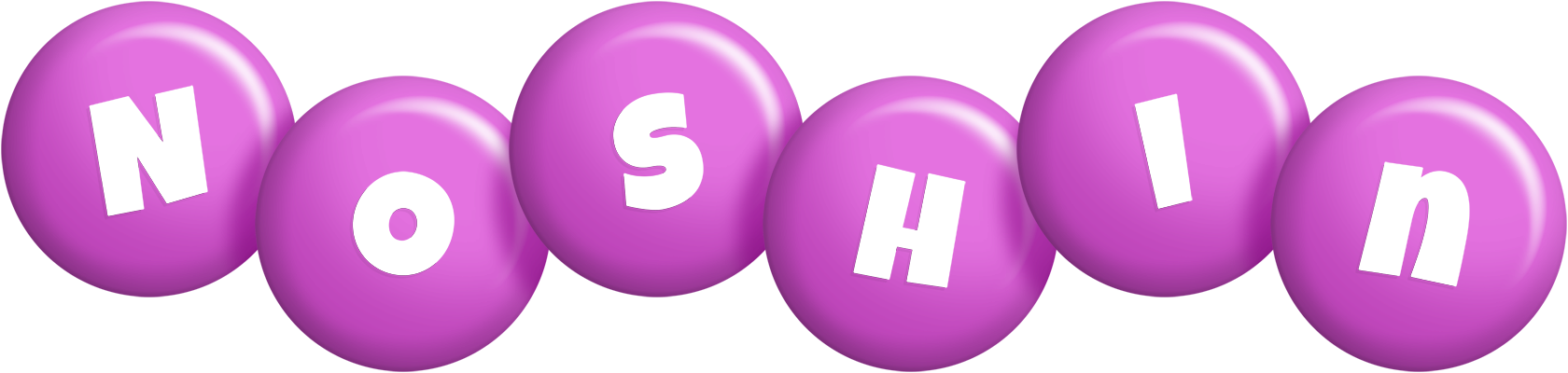 Noshin candy-purple logo