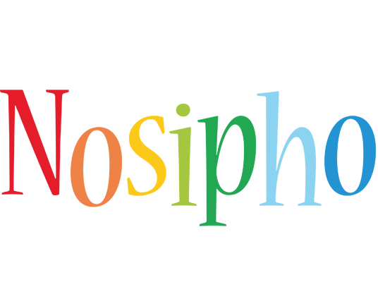 Nosipho birthday logo