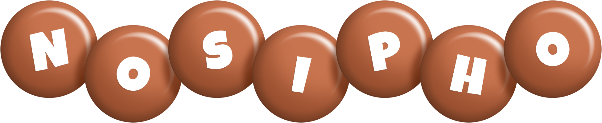 Nosipho candy-brown logo