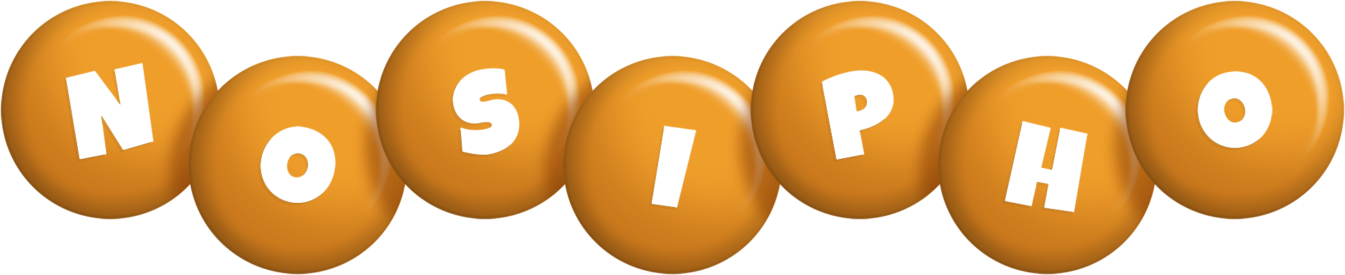 Nosipho candy-orange logo