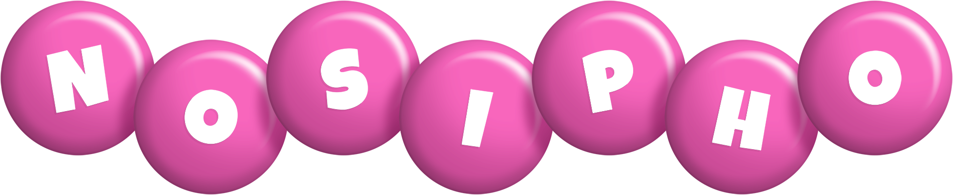 Nosipho candy-pink logo
