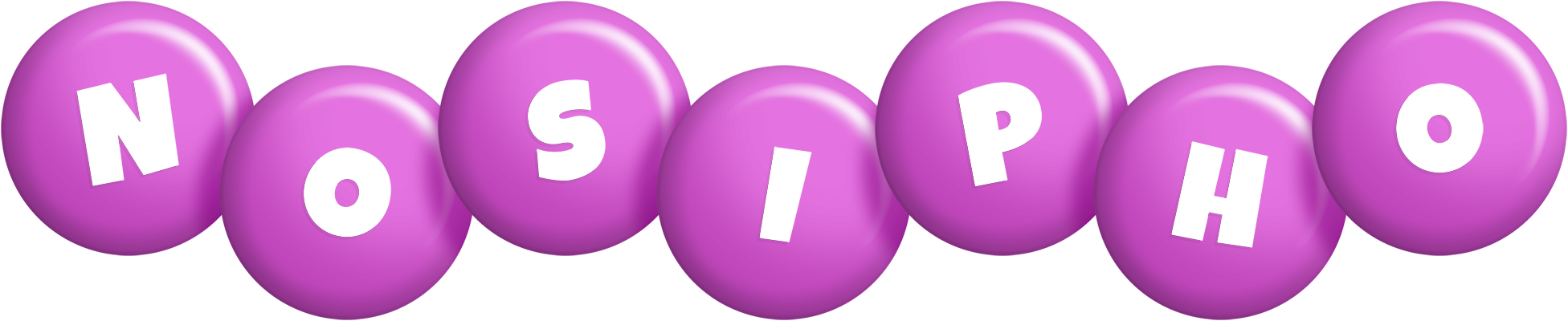 Nosipho candy-purple logo
