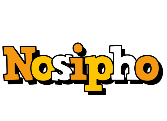 Nosipho cartoon logo